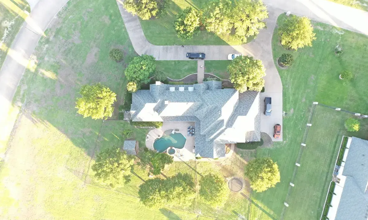 New shingle roof installation on a home in Garrison